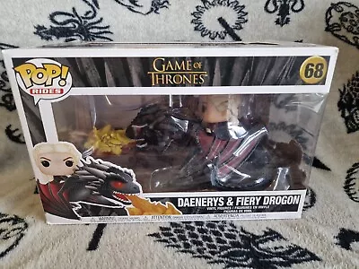 Buy Funko Game Of Thrones Daenerys With Fire Breathing Drogon # 68 • 19.99£