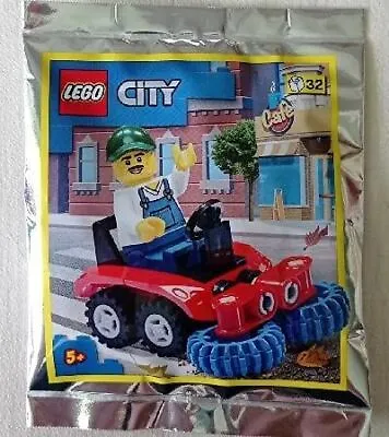 Buy CITY LEGO Polybag Set 952106 Street Sweeper Minifigure Foil Pack Rare LEGO Set • 5.95£