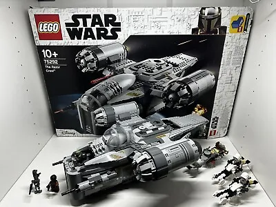 Buy LEGO Star Wars The Razor Crest (75292) 100% Complete PLUS 3 Custom Speeder Bikes • 100£