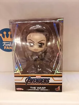 Buy Hot Toys Cosbaby  The Wasp Unmasked Endgame Avengers Version Figure Bobble Head • 18.99£