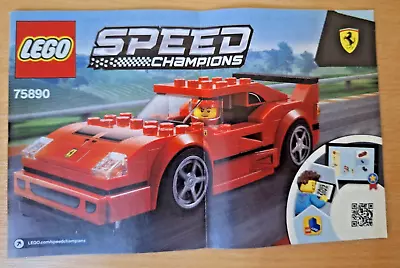 Buy Lego Speed Champions Instructions For 75890 • 2.50£