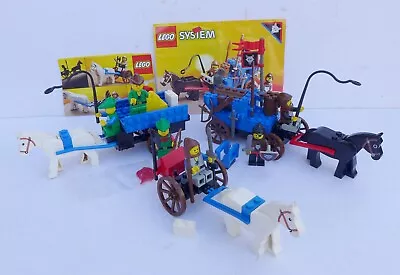 Buy Three Vintage Lego Castle Models Inc: Forestmen & Wolfpack (some Instructions) • 21£