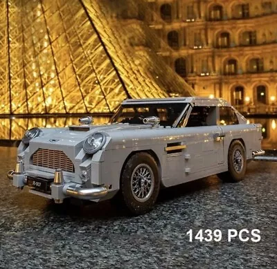 Buy 1439 Pcs James Bond Aston Martin DB5 Building Blocks Set 10262 • 49£