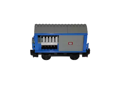 Buy Lego® 9V RC TRAIN Railway 4564 Waggon Carriage Cargo Set BLUE WAGON CAR • 38.83£