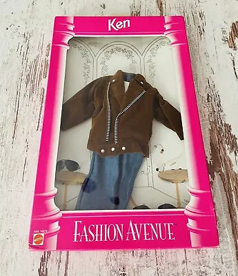 Buy 1995 Barbie Fashion Avenue Ken #14679 Made In China NRFB • 71.97£