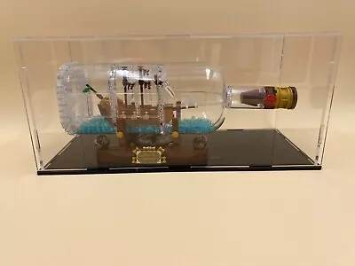 Buy 4mm Acrylic Display Case For Lego 92177(21313) Ship In A Bottle • 24.99£