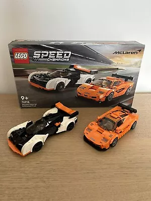 Buy LEGO SPEED CHAMPIONS: McLaren Solus GT & McLaren F1 LM (76918) • 7£