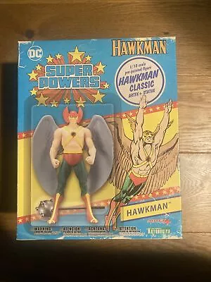 Buy Kotobukiya Hawkman Classic Artfx+ Statue 1/10 Scale Pre-Painted Super Powers • 40£