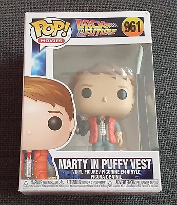 Buy Marty In Puffy Vest Back To The Future Funko Pop Figure 961 Movies Boxed McFly • 14.49£
