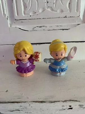 Buy Fisher Price Little People Disney Princess Figures 7cm High Lot Of 2 • 9.50£