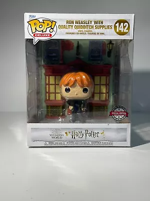 Buy Funko Pop! Movies Harry Potter Ron Weasley With Quality Quidditch Supplies #142 • 21.99£