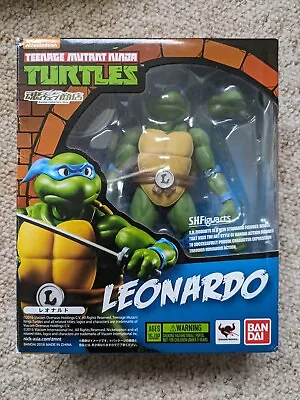 Buy Bandai S H Figuarts Teenage Mutant Ninja Turtles Leonardo Figure TMNT Genuine • 44.99£