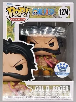 Buy #1274 Gol D. Roger - One Piece Funko POP With POP Protector • 15.99£
