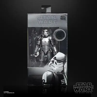 Buy Hasbro Star Wars The Black Series 6  Carbonized Collection Stormtrooper In Stock • 46.16£