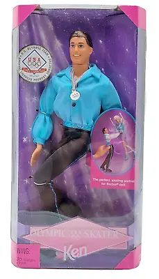 Buy Nagano 1998 Olympic USA Skater Ken Barbie Doll / Figure Skater / Mattel 18502 • 35.86£