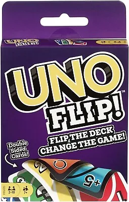 Buy UNO FLIP 112 Cards Card Game Multi Coloured Exciting New Twists XMAX Gift UK • 4.13£
