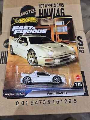 Buy 2024 Hot Wheels Premium Fast And Furious FORD RS200 Car Culture Rally  • 19.99£