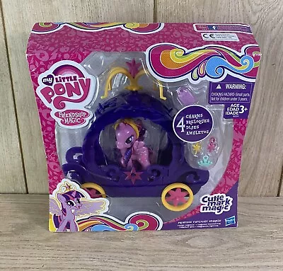 Buy NEW My Little Pony MLP - Princess Twilight Sparkle & Carriage Cutie Mark Magic • 21.95£