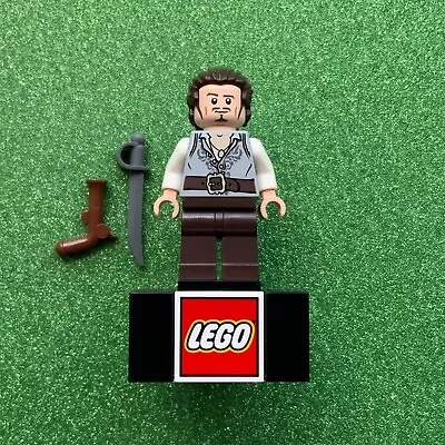Buy Genuine Lego Will Turner Minifigure (Used - Pirates Of The Caribbean - POC026) • 5.99£