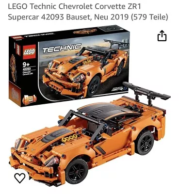 Buy LEGO CAR TECHNIC: Chevrolet Corvette ZR1 (42093) • 15£