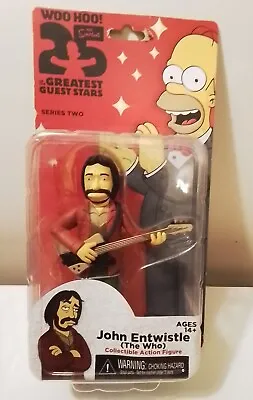 Buy NECA The Simpsons John Entwistle The Who Guest Stars Series 2 Action Figure New  • 24.95£
