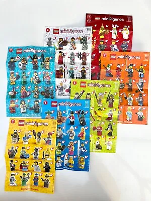 Buy Lego Collectable Minifigures Series 1, 2, 3, 4, 5, 6, 7 Tick Sheet Instructions • 1.99£