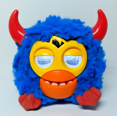Buy Hasbro Furby Party Rockers Scoffby Mini Furbling Blue Baby Devil With Horns • 8.99£