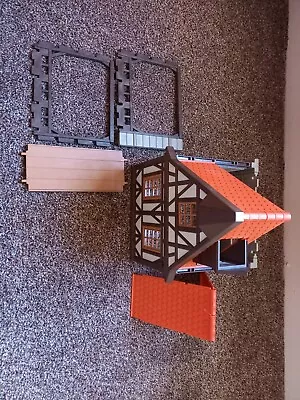 Buy Vinage Playmobile Tudor House With Missing Parts • 4.99£