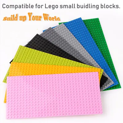 Buy Baseplate Base Plates Building Blocks 16 X 32 Dots Compatible For LEGO Boards UK • 3.71£