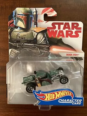 Buy Hot Wheels Star Wars Boba Fett Character Car • 0.99£