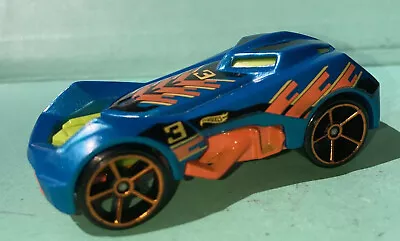 Buy Hot Wheels Rd-03 Fantasy 2014 Race Car #3 Blue Used Loose Please View Photos • 3.50£