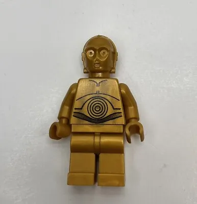 Buy Lego C-3PO Star Wars Pearl Gold With Pearl Gold Hands Minifigure Sw0161a • 3.95£