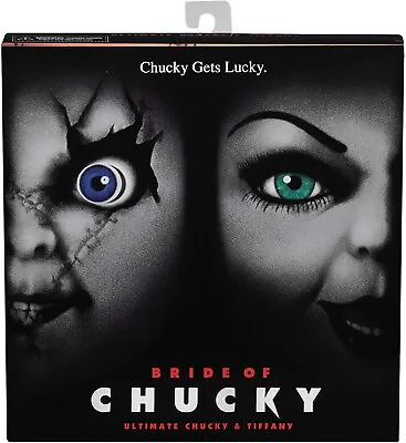 Buy Official NECA Chucky Chuck & Friends Ultimate Chucky & Tiffany - 2 Pack Boxset • 77.75£