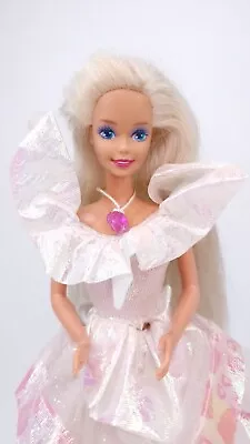 Buy Secret Hearts Barbie Doll Original Dress, Necklace And Heart Vintage Mattel 1992 • 30.37£