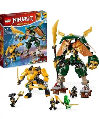 Buy LEGO 71794 Ninjago Lloyd Arin's Ninja Team Mechs 764 Piece Building Set Ages 9+ • 56.98£