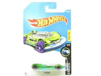 Buy Hotwheels X-Steam X-Raycers Green 272/365 Long Card 1 64 Scale Sealed New • 7.49£