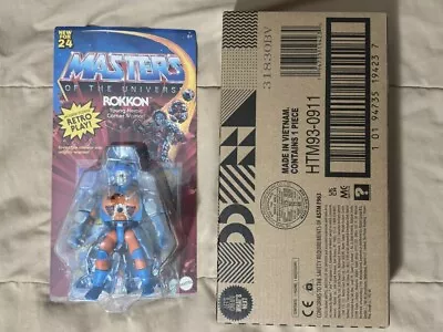 Buy MOTU Origins Rokkon MISB Mattel Creations Masters Of The Universe In Hand UK • 34.99£