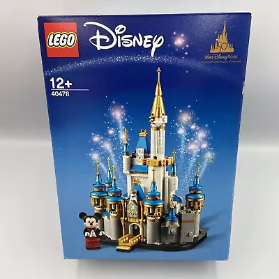 Buy LEGO 40478 Mini Disney Castle Walt Disney World 50th Anniversary New & Sealed • 49.95£