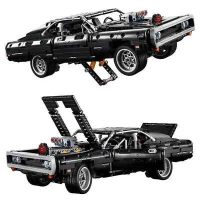 Buy Building Block Car TECHNIC Set, Dom's Dodge Charger Fast & Furious Brand New • 59.99£