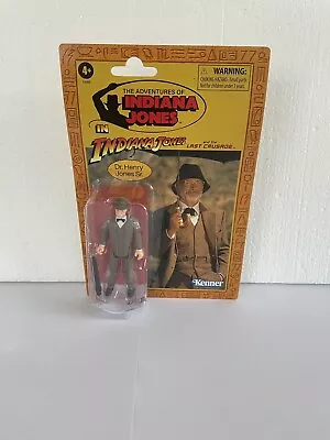 Buy Hasbro Kenner Indiana Jones Dr Jones Sr. 3.75”  Retro Figure *BNIB* • 12.99£