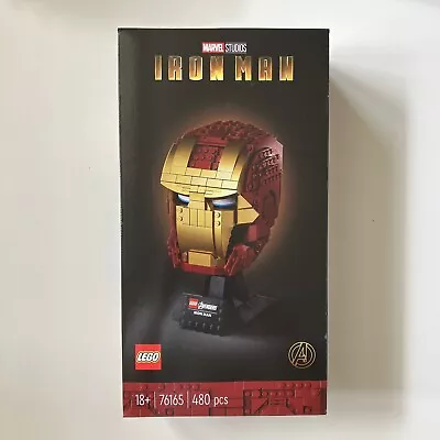 Buy LEGO Marvel Super Heroes 76165 Avengers Iron Man Helmet Brand New • 145£