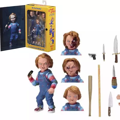 Buy NECA Chucky Good Guy Doll Child's Play Ultimate 4  Action Figure Doll Toy Boxed • 31.48£