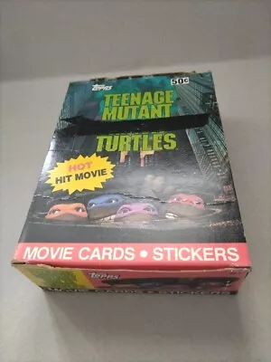 Buy Teenage Mutant Ninja Turtles Topps Trading Cards 1990 Full Box 36 Unopened Packs • 39.99£