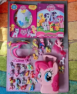 Buy My Little Pony G4 Bundle X31. Flower Wishes, Mini Figures, Case, Books, Pinkie  • 25£