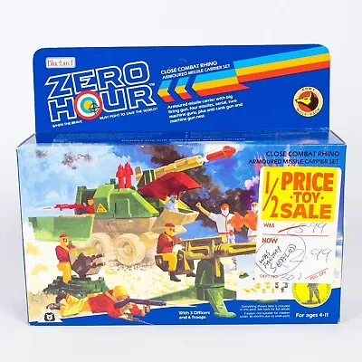 Buy BNIB Vintage 1989 Bluebird Toys Zero Hour - Close Combat Rhino • 160£