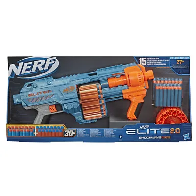 Buy Nerf Elite 2.0 Shockwave RD-15 Blaster • 24.99£