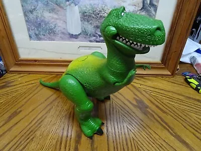Buy Toy Story Disney Mattel Green T-Rex Figure Sound Moves Arms Dino 2011 New Batts. • 14£