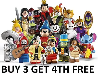 Buy Lego Minifigures Disney 100 Series 71038 New Choose Your Own BUY 3 GET 4TH FREE • 9.19£