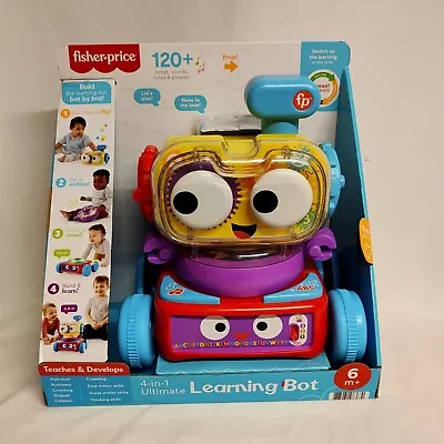 Buy Fisher-Price HBB04 4-in-1 Ultimate Learning Bot 6 Months Plus  • 29.99£