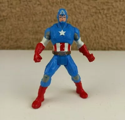 Buy Marvel Avengers Assemble CAPTAIN AMERICA (Battle Shield) HASBRO 4  Figure 2013 • 6.49£